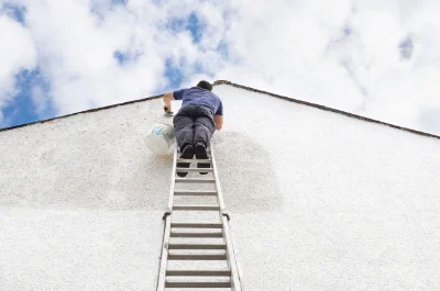Peinture extérieure à Lesparrou — façades et ravalement